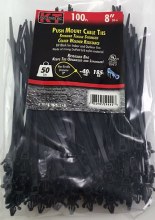 7.9" PUSH MOUNT, UV BLACK, 100