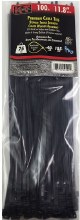 11.8" STANDARD DUTY, UV BLACK,