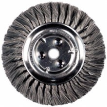 4" KNOTTED  WHEEL .014 WIRE, 5/8 WIDE