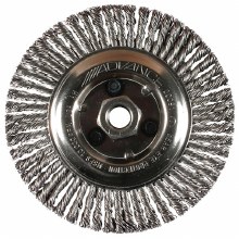 4" KNOTTED WHEEL .020 WIRE, 5/8-11