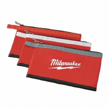 3pk ZIPPER POUCHES