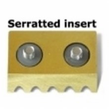 1" SERRATED INSERT 4/ CHISELS