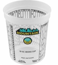 DISPOSABLE QT PLASTIC MIX CUP