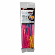 150PC NEON CABLE TIE SET