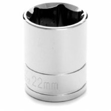 23mm x 1/2" DR SH CHR SKT 6PT