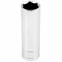 11/16"x1/2" DR DEEP CHROME SOCKET 6PT