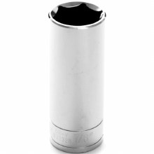 7/8" x  1/2" DR DEEP CHROME SOCKET 6PT
