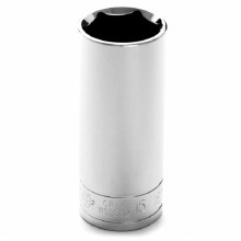 15/16"x1/2" DR DEEP CHROME SOCKET 6PT