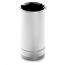 1-1/8"x1/2" DR DEEP CHROME SOCKET 6PT