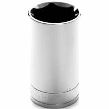 1-1/4"x1/2" DR DEEP CHROME SOCKET 6PT