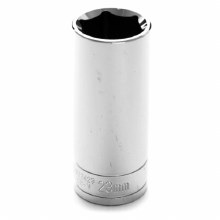 23MM x 1/2" DR DEEP CHROME SOCKET 6PT