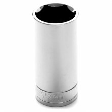 27MM x 1/2" DR DEEP CHROME SOCKET 6PT