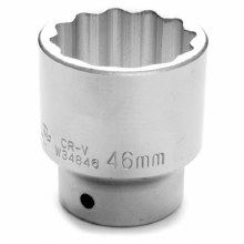 46MM x 3/4" DR SHALLOW CHROME SOCKET 12PT
