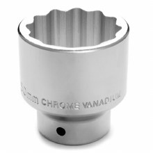 50MM x 3/4" DR SHALLOW CHROME SOCKET 12PT