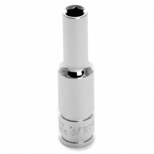 3/16" x 1/4" DR DEEP CHROME SOCKET 6PT