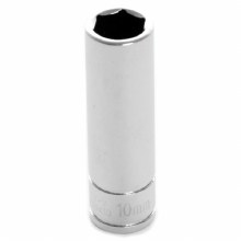 10MM x 1/4" DR DEEP CHROME SOCKET 6PT