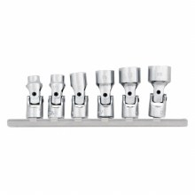 6PC 1/4" DR SAE FLEX SOCKET SET