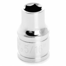 5/16" x 3/8" DR SHALLOW CHROME SOCKET 6PT