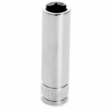 7/16" x 3/8" DR DEEP CHROME SOCKET 6PT
