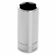 13/16x3/8" DR DEEP CHROME SOCKET 6PT