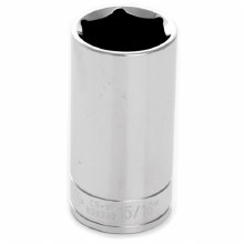 15/16"x3/8" DR DEEP CHROME SOCKET 6PT