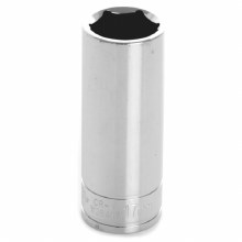 17MM x 3/8" DR DEEP CHROME SOCKET 6PT