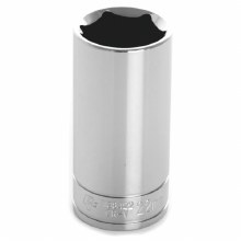 22MM x 3/8" DR DEEP CHROME SOCKET 6PT