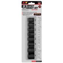 8PC LOW PROFILE SAE SOCKET SET