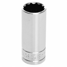 19MM x 3/8" DR DEEP CHROME SOCKET 12PT