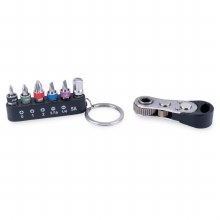 7PC MICRO 1/4 " BIT RATCHET ST