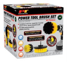 3pc POWER TOOL BRUSH SET
