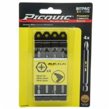 4PC POZIDRIV SET 0,1,2,3