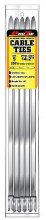 14.2" STAIN. STEEL, WIDE, 5/PK