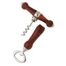 T- CORKSCREW BOTTLE OPENER