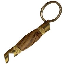 BRASS BOTTLE OPENER - KEYCHAIN