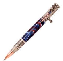 LIBERTY BOLT ACTION PEN PEWTER