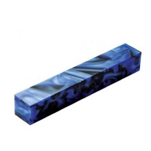 ACRYL PEN BLANK BLK&BLUE