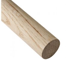"OAK DOWEL ROD - 1/4"""