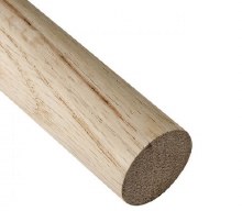 "OAK DOWEL ROD - 1/2"""