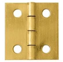 BRASS BOX HINGE 1"