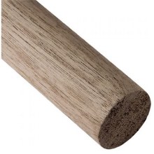 "WALNUT DOWEL ROD - 1/4"""