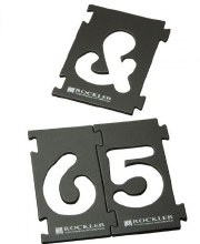 2-1/2" SIGN NUMBER TEMPLATES