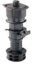 ADJUSTABLE LEVELER LEG BLACK