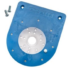 COMPACT ROUTER PLATE FOR TABLE