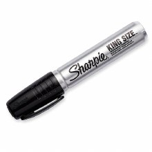 SHARPIE KING SIZE BLACKMARKER