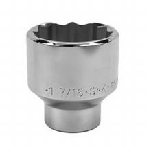 Socket Chrm 1/2Dr St 12PT 1-7/16