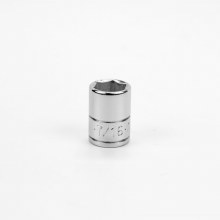 Socket Chrm 1/4Dr St 6PT 7/16