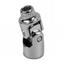 Socket Chrm 1/4Dr Flx 12PT 3/16