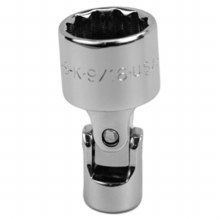 Socket Chrm 1/4Dr Flx 12PT 9/16
