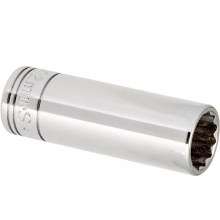 Socket Chrm 1/4Dr Dp 12PT 12MM
